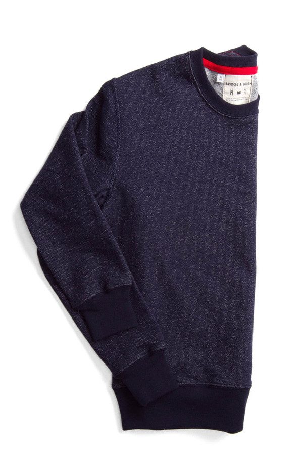 Bridge & Burn Columbiaknit Sweatshirt Navy Bridge & Burn Columbiaknit Sweatshirt Navy