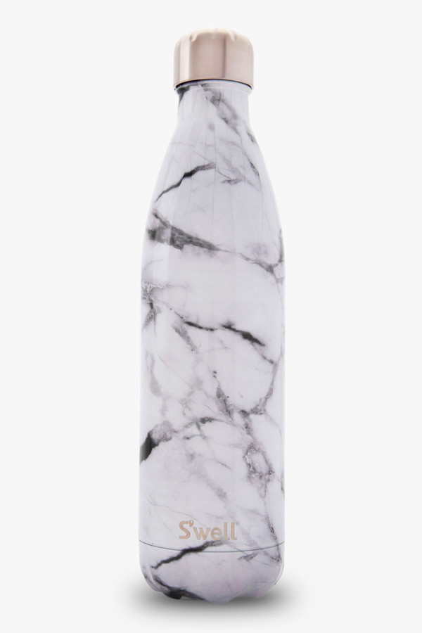 S'well Large Water Bottle - White Marble S'well Large Water Bottle - White Marble
