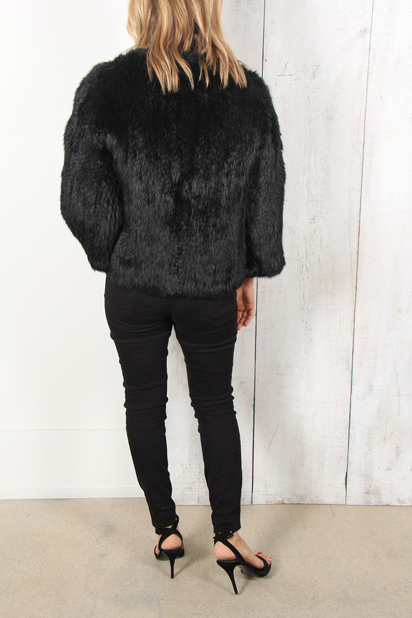 Yves Salomon CROP FUR JACKET Yves Salomon CROP FUR JACKET