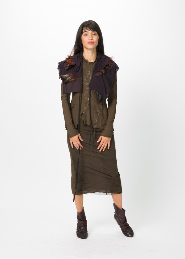 Rundholz Jersey Feather Collar Rundholz Jersey Feather Collar