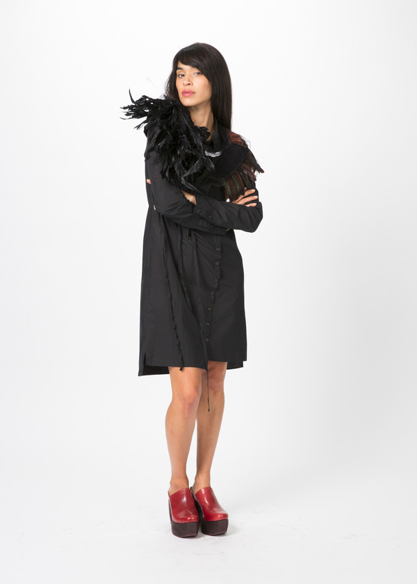 Rundholz Tulle Feather Collar Rundholz Tulle Feather Collar
