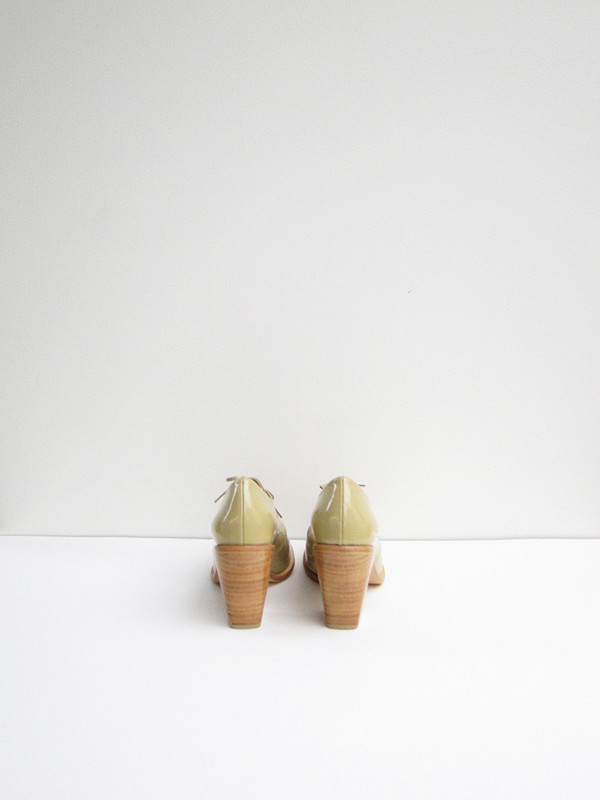 Maryam Nassir Zadeh Flavia Heeled Brogue, Camel Shine Maryam Nassir Zadeh Flavia Heeled Brogue, Camel Shine