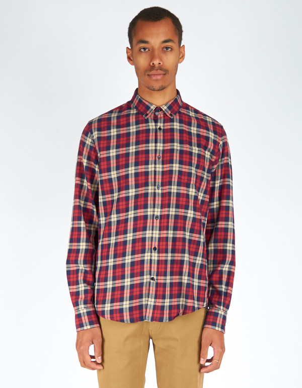 Men's Woolrich John Rich & Bros. Archive Check Shirt Red Men's Woolrich John Rich & Bros. Archive Check Shirt Red