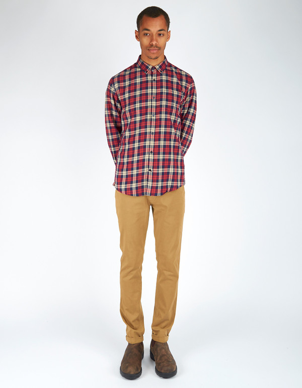 Men's Woolrich John Rich & Bros. Archive Check Shirt Red Men's Woolrich John Rich & Bros. Archive Check Shirt Red