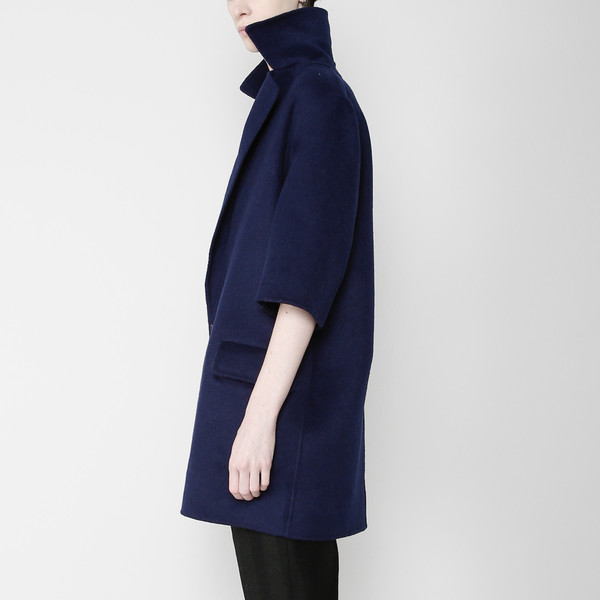 7115 by Szeki Mid-Sleeves Wool Jacket FW16 7115 by Szeki Mid-Sleeves Wool Jacket FW16