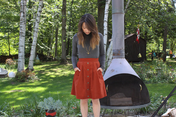 Birds of North America Toucanet Skirt (Rust) Birds of North America Toucanet Skirt (Rust)