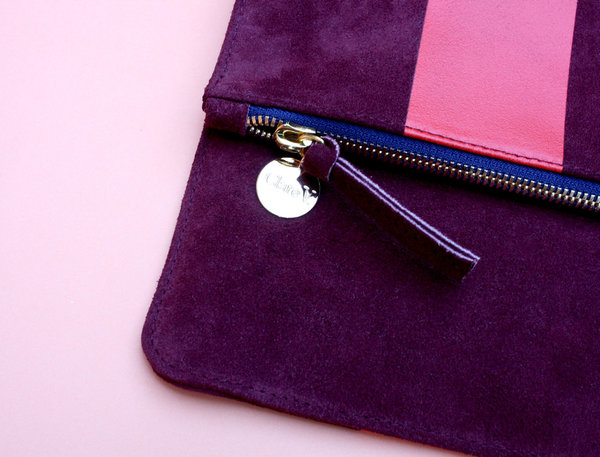 Clare V. Oxblood Foldover Clutch Clare V. Oxblood Foldover Clutch