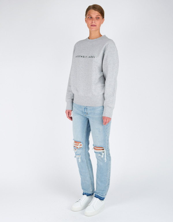 Assembly Label Departure Fleece Grey Assembly Label Departure Fleece Grey