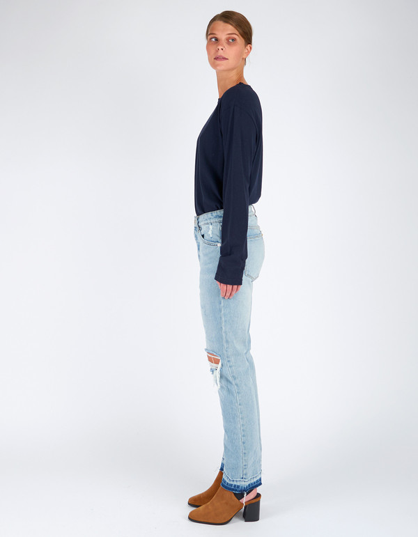 Neuw Lexi Slim Straight Jean Cure Blue Neuw Lexi Slim Straight Jean Cure Blue