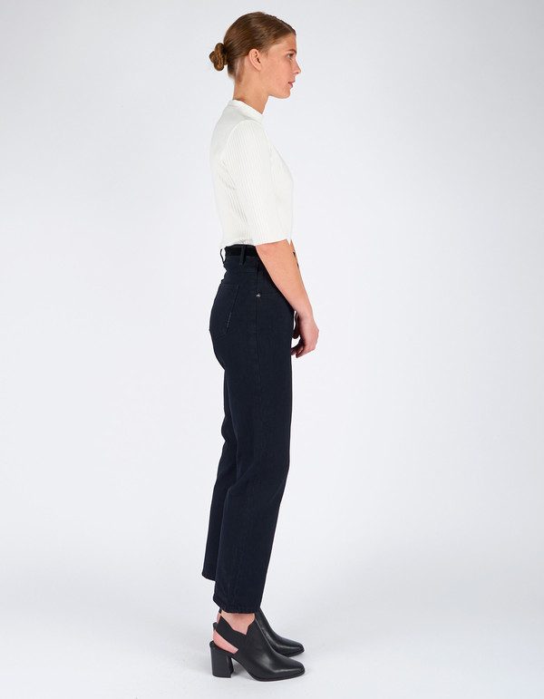 Neuw Macy Straight Jean Ebony Neuw Macy Straight Jean Ebony