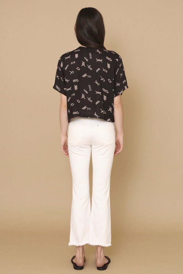 Adaka Top in Black Jot Adaka Top in Black Jot