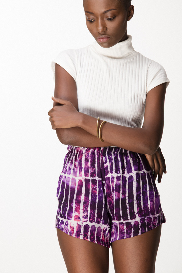 Osei-Duro Dash Shorts in Fuchsia Chalk Osei-Duro Dash Shorts in Fuchsia Chalk