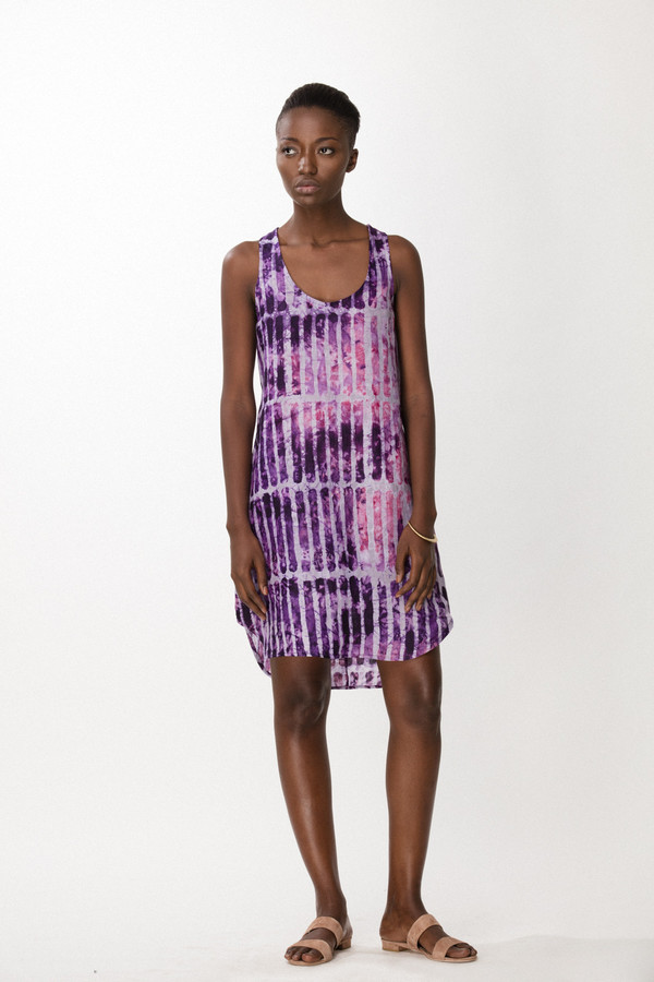 Osei-Duro Runa Dress in Fuchsia Chalk Osei-Duro Runa Dress in Fuchsia Chalk