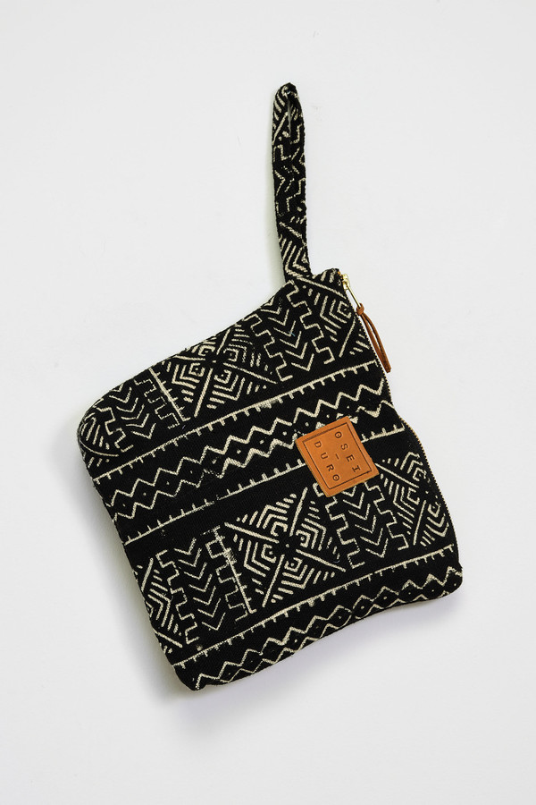 Osei-Duro Stibio Pouch in Mudcloth Osei-Duro Stibio Pouch in Mudcloth