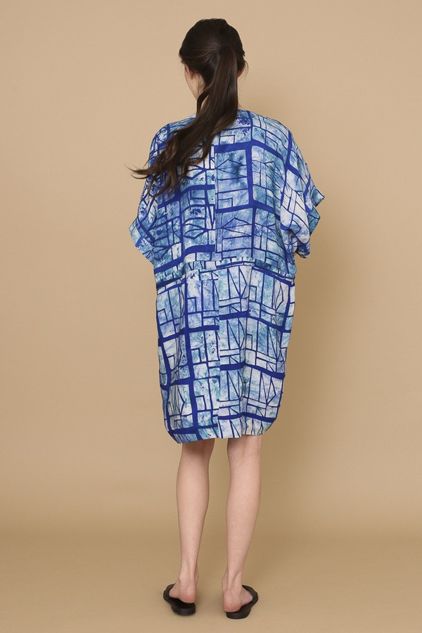 Osei-Duro Toss Kimono in Waterbolt Osei-Duro Toss Kimono in Waterbolt