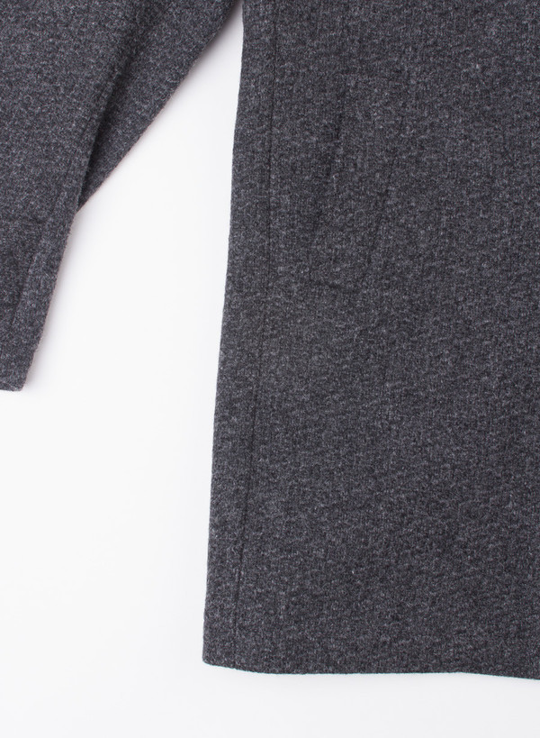 Men's Oliver Spencer Grandpa Coat Barrow Charcoal Men's Oliver Spencer Grandpa Coat Barrow Charcoal