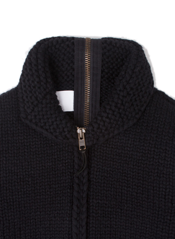 FAIZ T.S. Keil Double-Zip Cowichan Black FAIZ T.S. Keil Double-Zip Cowichan Black