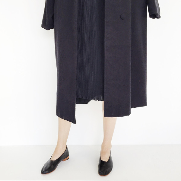 Johan Oversized Parisian Black Coat Johan Oversized Parisian Black Coat