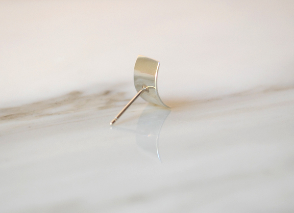 Kristen Elspeth Small Blade Moon Studs Kristen Elspeth Small Blade Moon Studs