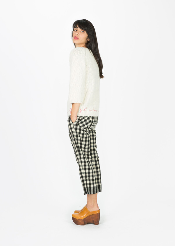 Pero Love Script Knit Sweater Pero Love Script Knit Sweater