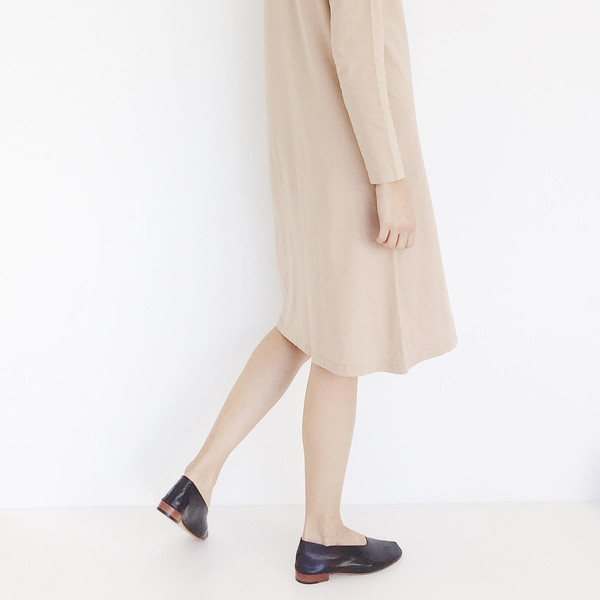 Han Starnes Nude Jersey Dress Han Starnes Nude Jersey Dress