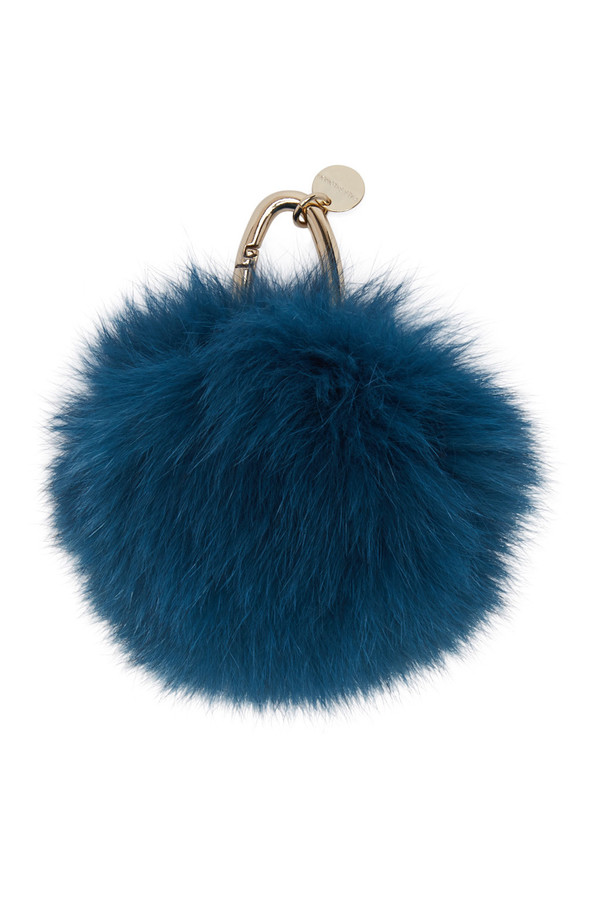 Yves Salomon DEEP SEA FUR KEYCHAIN Yves Salomon DEEP SEA FUR KEYCHAIN