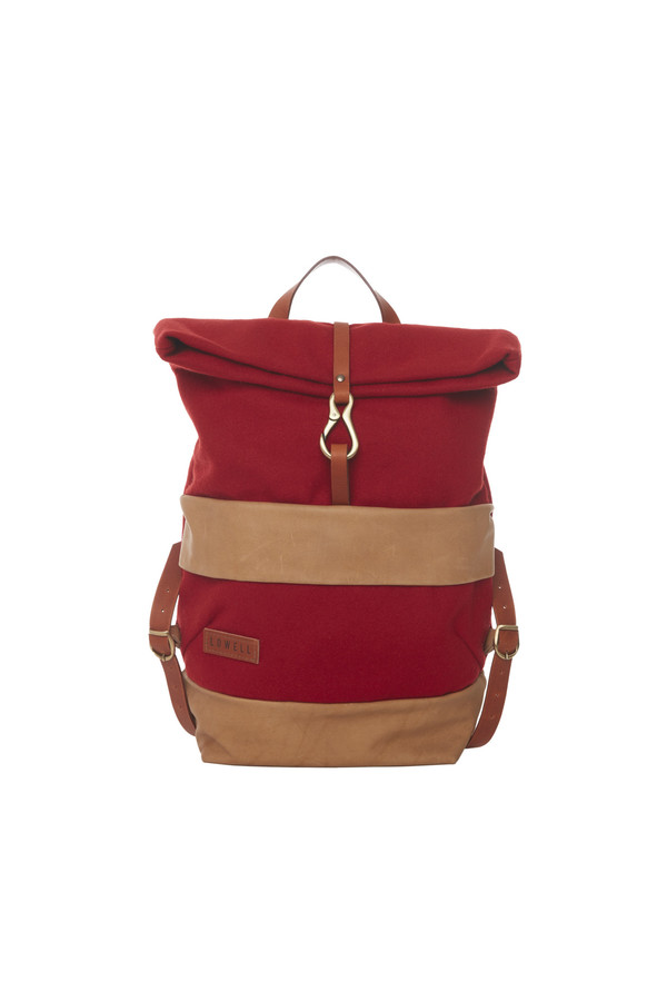LOWELL DAVIDSON LAINE ROUGE / RED WOOL LOWELL DAVIDSON LAINE ROUGE / RED WOOL