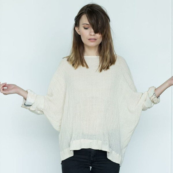 Jamie + The Jones Open Weave Sweater Jamie + The Jones Open Weave Sweater