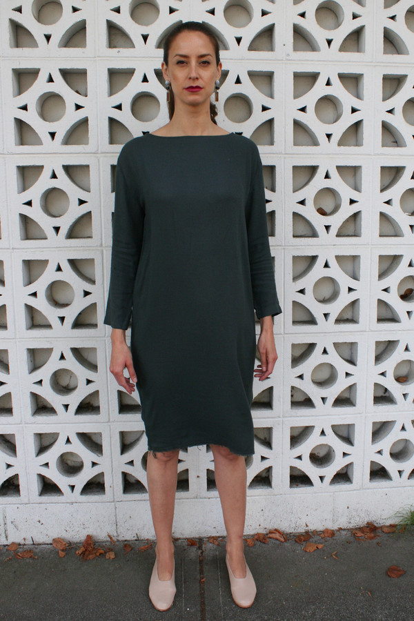 BLACK CRANE SLIM DRESS BLACK CRANE SLIM DRESS