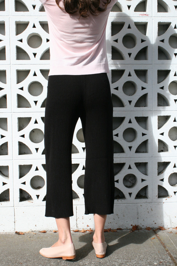 OBJECTS WITHOUT MEANING SWEATER RIB PANTS OBJECTS WITHOUT MEANING SWEATER RIB PANTS