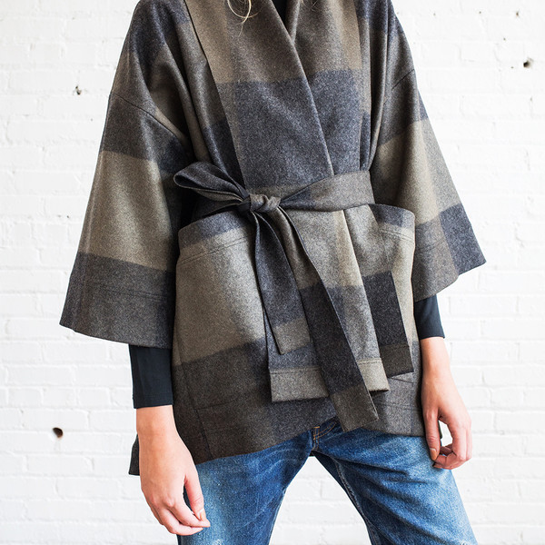 Schai Kimono Tie Poncho Schai Kimono Tie Poncho