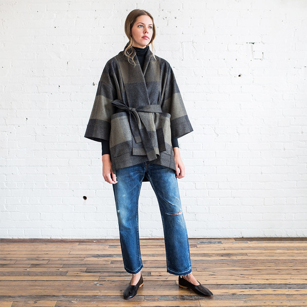 Schai Kimono Tie Poncho Schai Kimono Tie Poncho