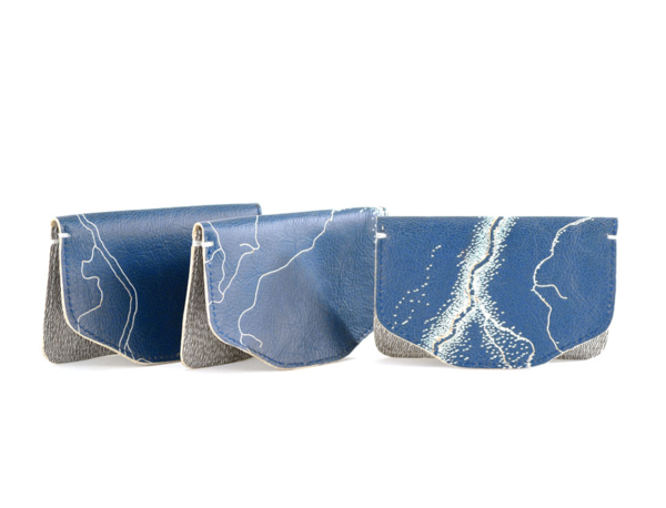 Shana Luther - Blue Mini Wallet Shana Luther - Blue Mini Wallet