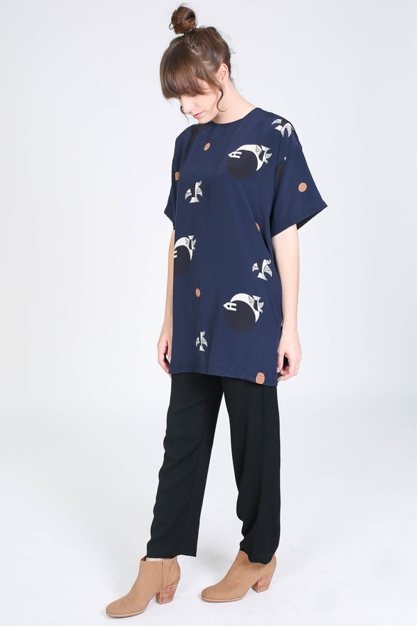 Delfina Balda Luna tunic in dos lunas Delfina Balda Luna tunic in dos lunas