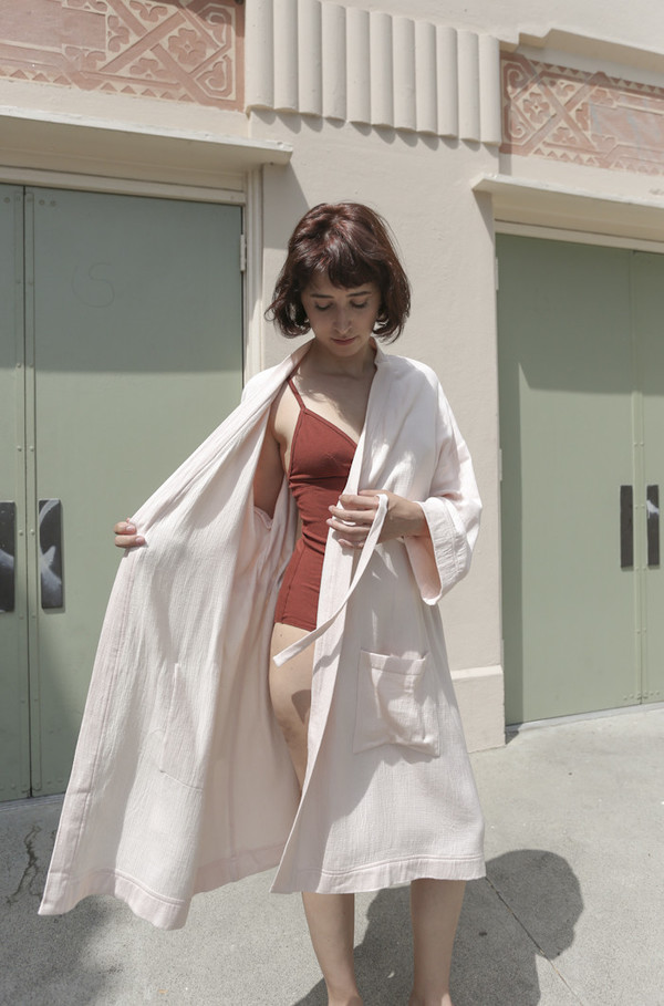 Botanica Workshop Racine Robe in Peony Botanica Workshop Racine Robe in Peony