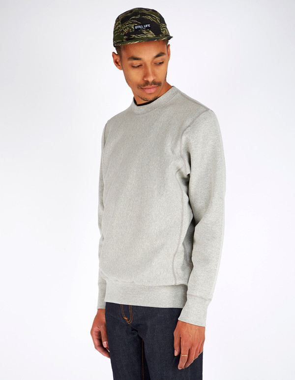 Men's Still Life Crewneck Sweatshirt Heather Grey Men's Still Life Crewneck Sweatshirt Heather Grey