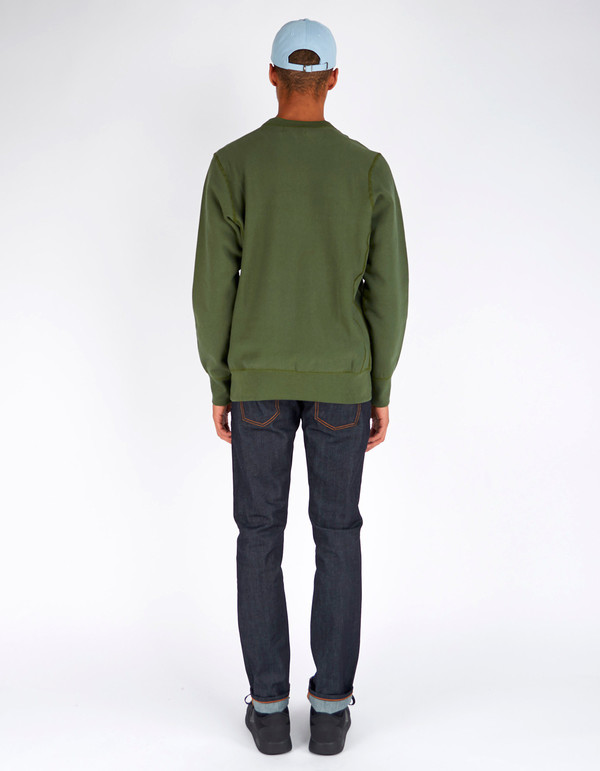 Men's Still Life Crewneck Sweatshirt Olive Men's Still Life Crewneck Sweatshirt Olive