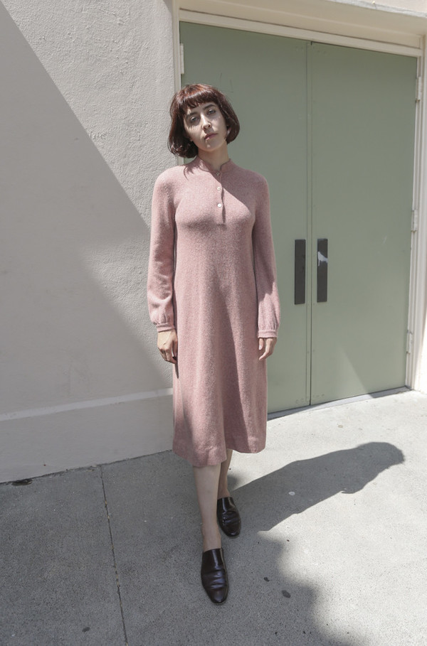 NONNA Vintage Halston 1970's Cashmere Knit Dress NONNA Vintage Halston 1970's Cashmere Knit Dress