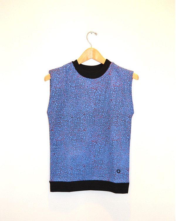 OPENING CEREMONY - Crackle Sleevless Top OPENING CEREMONY - Crackle Sleevless Top