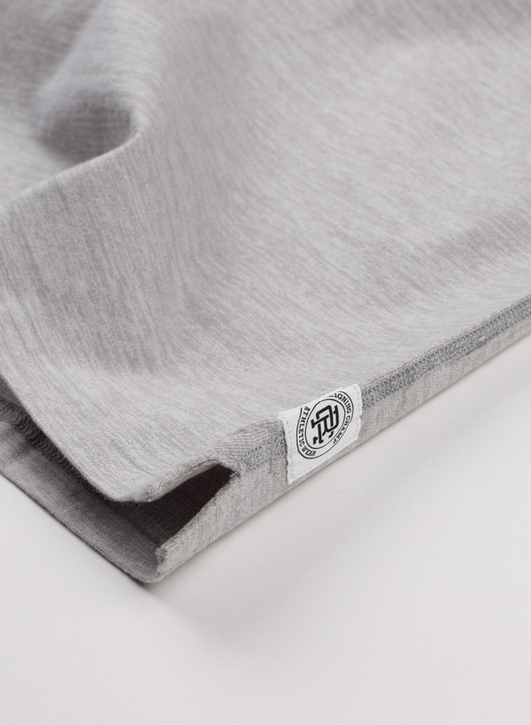 Reigning Champ Set-In Tee Tiger Jersey Grey Reigning Champ Set-In Tee Tiger Jersey Grey