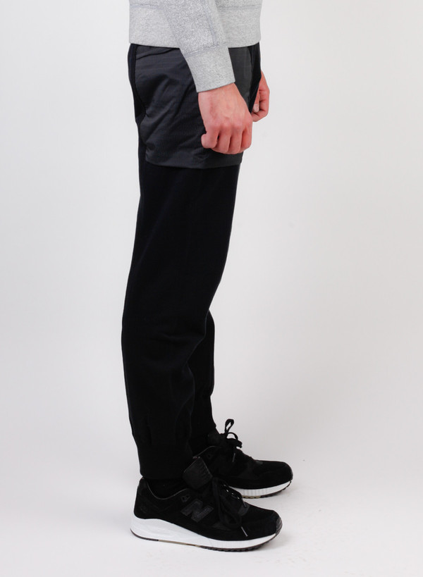 Men's Reigning Champ Sweatpant Hybrid Terry/Honeycomb Black Men's Reigning Champ Sweatpant Hybrid Terry/Honeycomb Black
