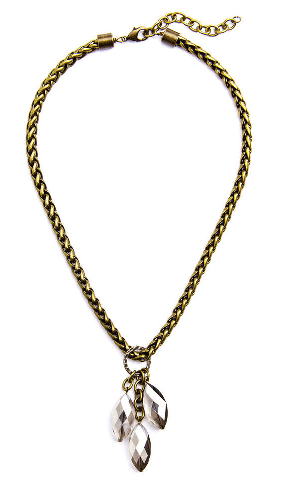 Grayling Nina Necklace in Antique Brass Grayling Nina Necklace in Antique Brass