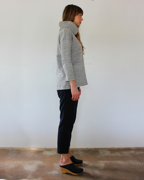 Esby ST. ANN TURTLENECK - HEATHER GREY Esby ST. ANN TURTLENECK - HEATHER GREY
