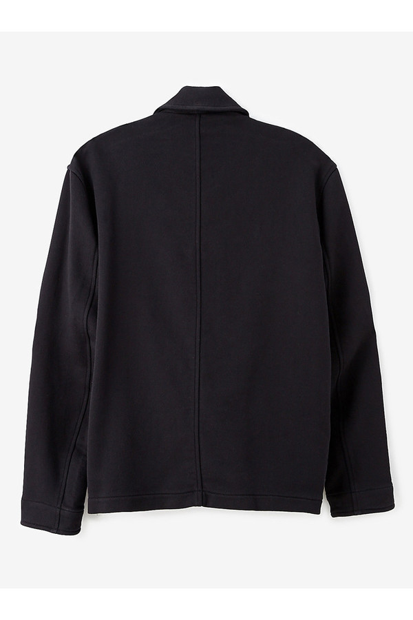 Men's Steven Alan - Jerome Sweatshirt Jacket-Blk Men's Steven Alan - Jerome Sweatshirt Jacket-Blk