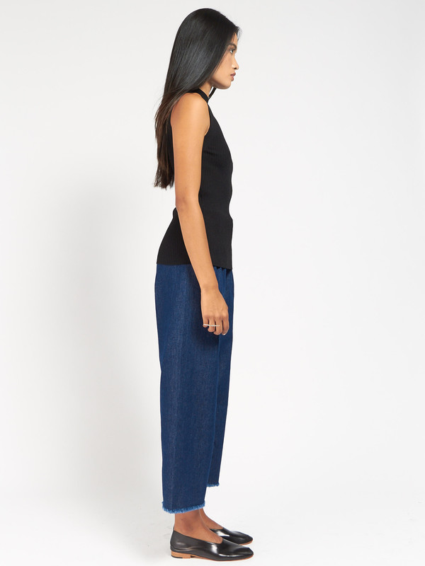 Pari Desai Leila Mock Neck Black Pari Desai Leila Mock Neck Black