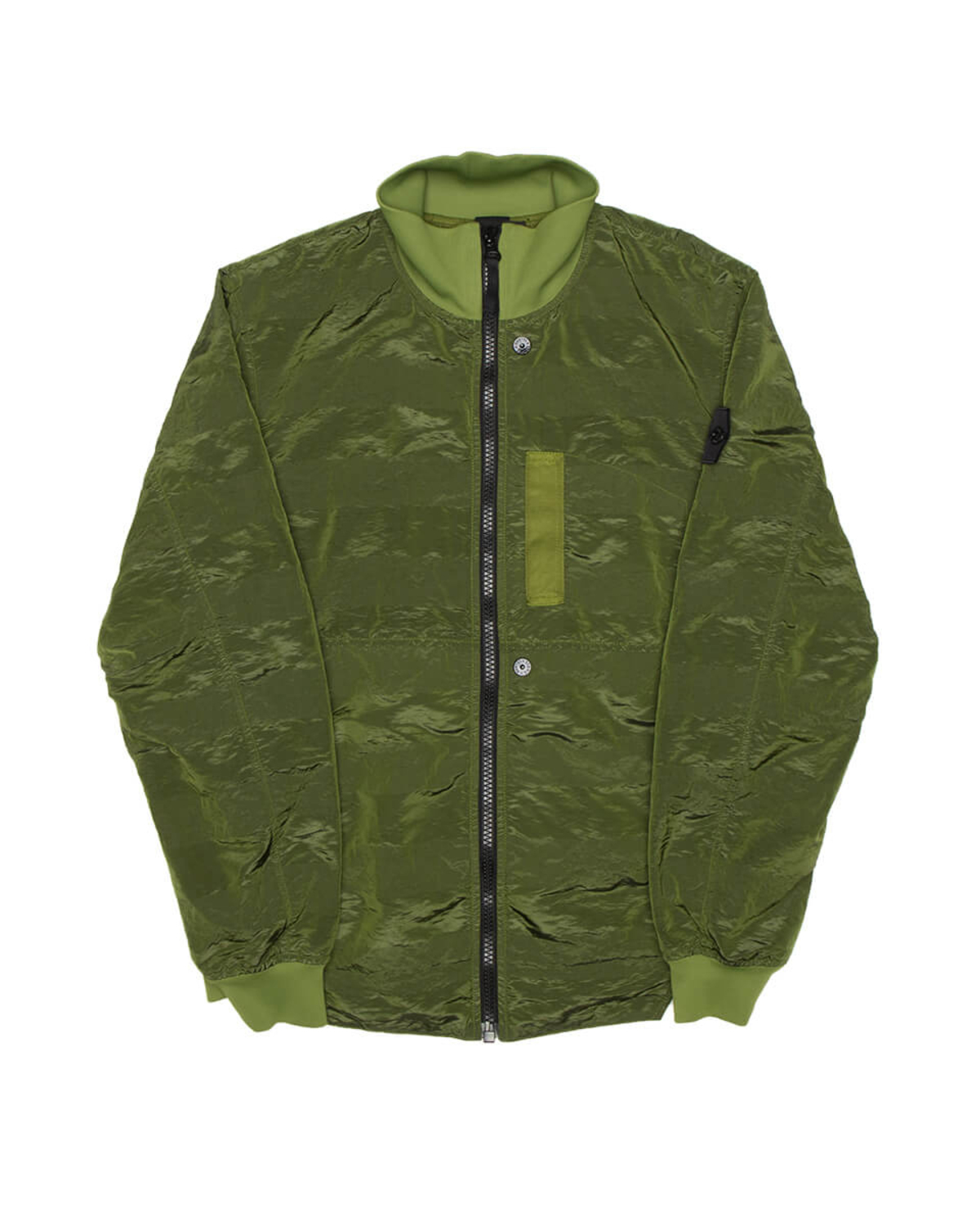 Stone Island Nylon Jacket Olive Green Garmentory
