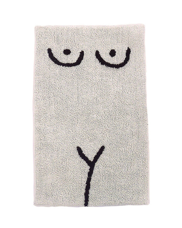 Cold Picnic Private Parts Bathmat with Torso Cold Picnic Private Parts Bathmat with Torso