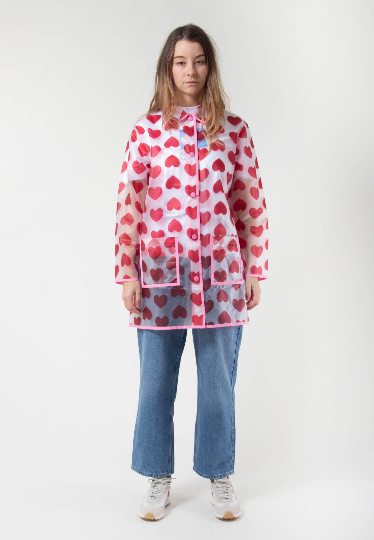 Lazy Oaf See Through Heart Mac Jacket 