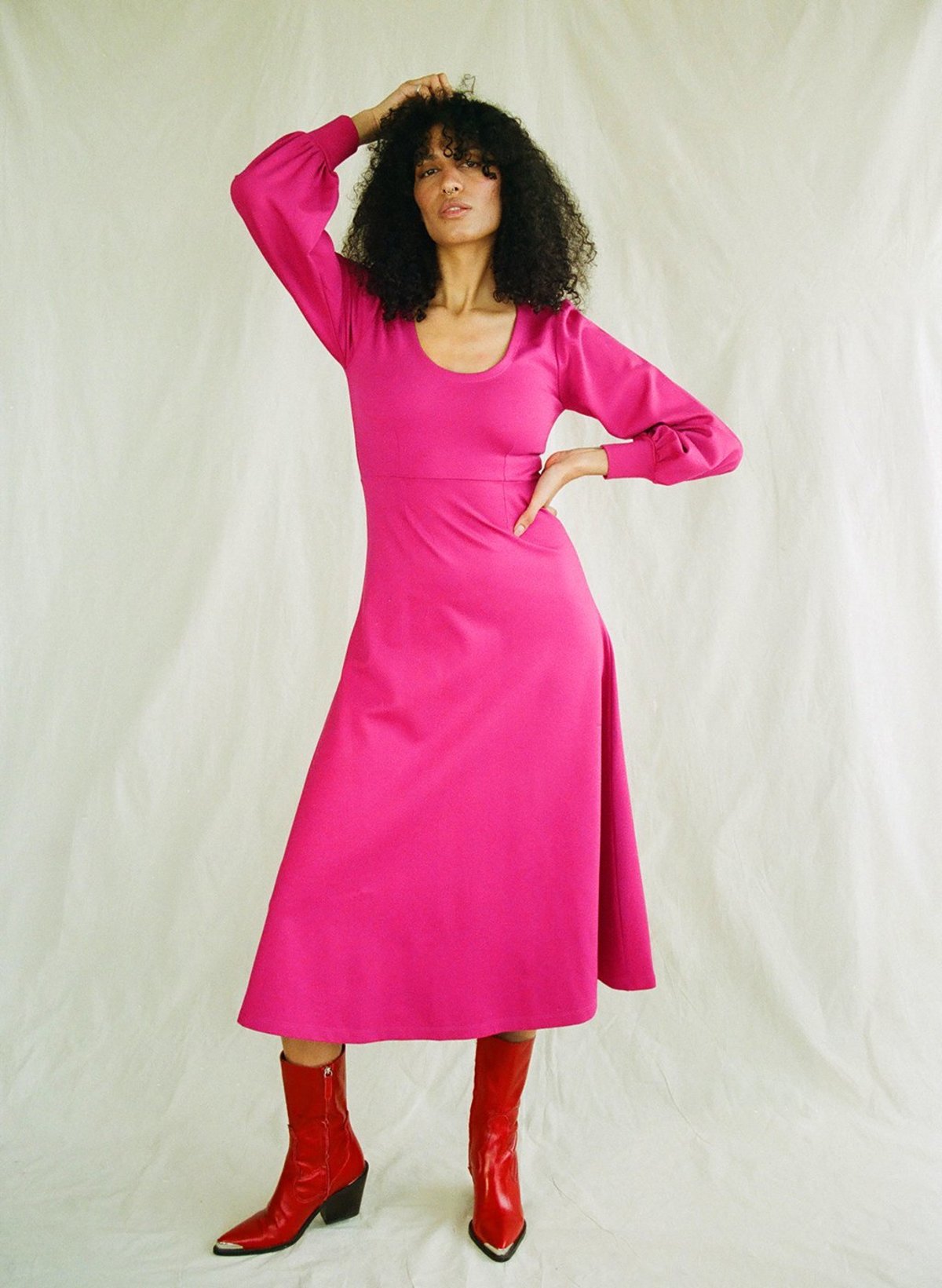 Eliza Faulkner Pandora Dress - pink 