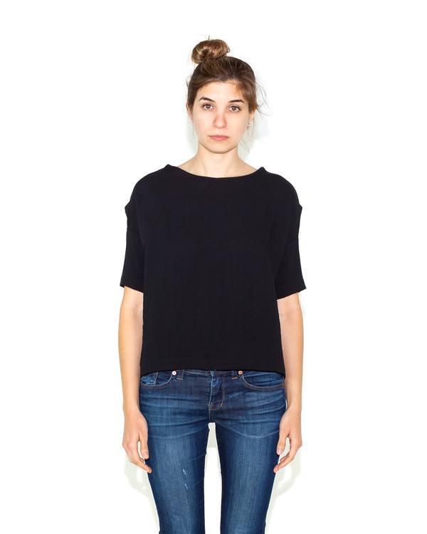 Shaina Mote Bateau Top In Ink Shaina Mote Bateau Top In Ink